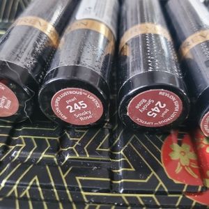 Lot of 4 Revlon Superlustrous lipstick Smoky Rose # 245 pearl